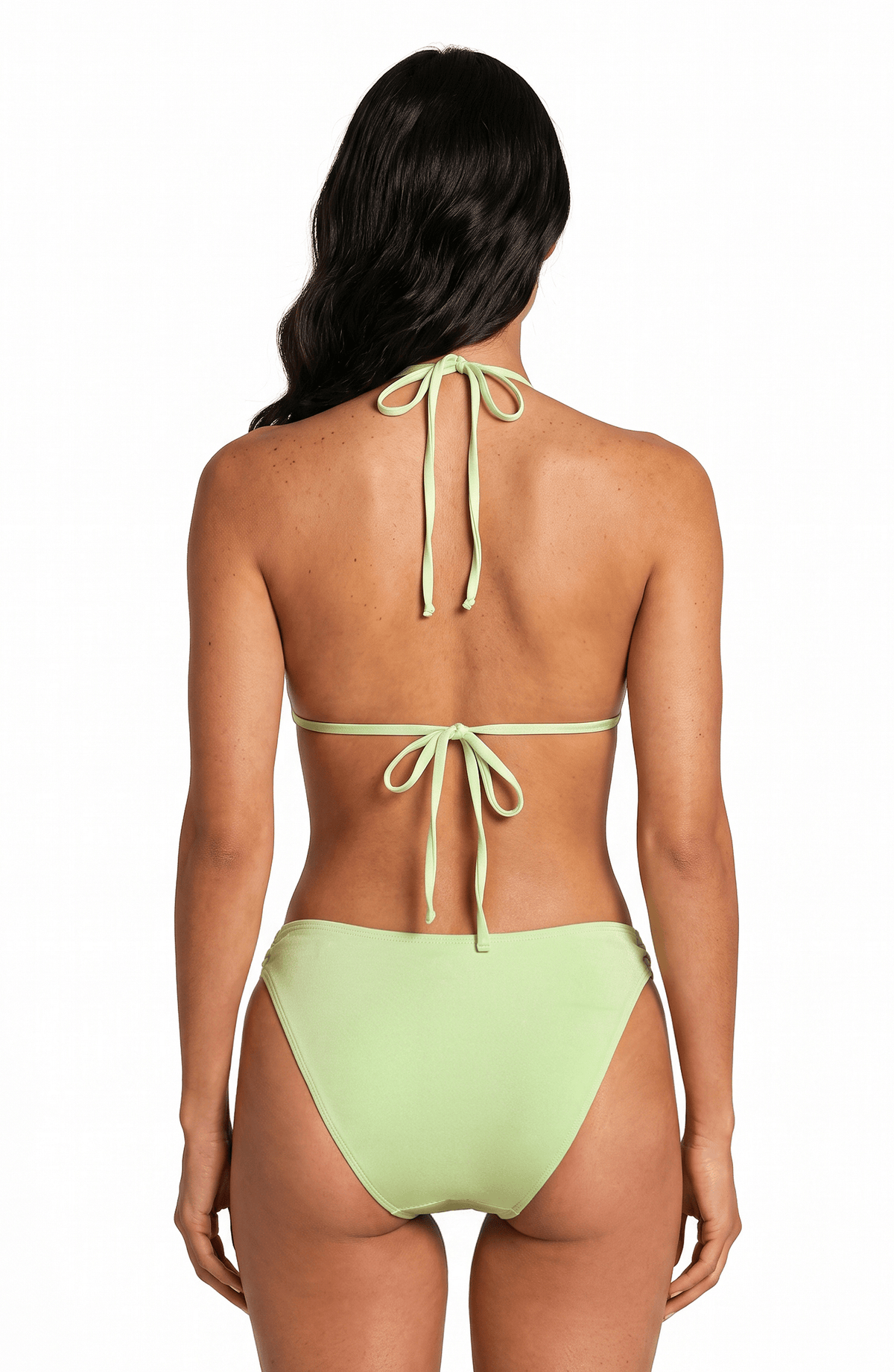 Top de Bikini Verde, Colección Alquimia - Bari, los mejores trajes de baño y Bikinis. Diseño y tecnología juntos.