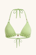 Top de Bikini Verde, Colección Alquimia - Bari, los mejores trajes de baño y Bikinis. Diseño y tecnología juntos.