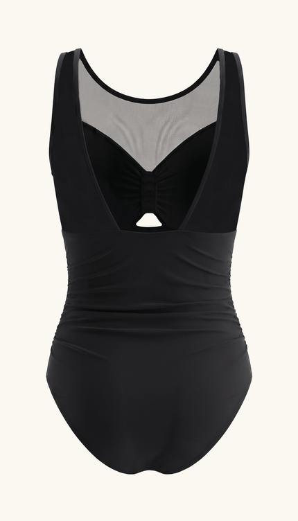 Traje Completo Negro, Colección Alquimia - Bari, los mejores trajes de baño y Bikinis. Diseño y tecnología juntos.