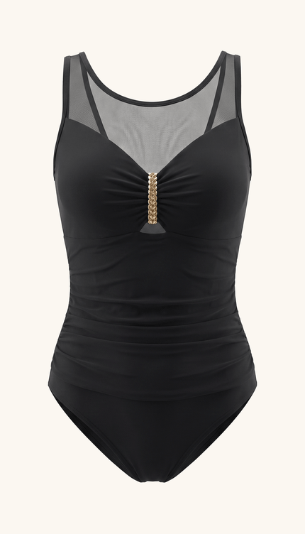 Traje Completo Negro, Colección Alquimia - Bari, los mejores trajes de baño y Bikinis. Diseño y tecnología juntos.
