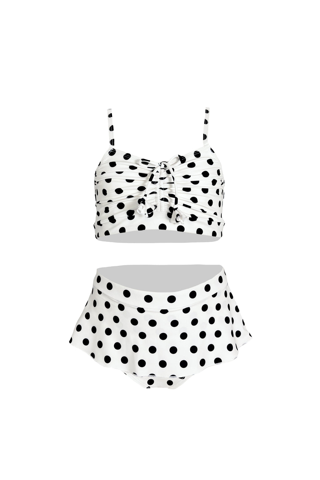 Traje de Baño Bikini Niña Lunares, Colección Limoncello - Bari, los mejores trajes de baño y Bikinis. Diseño y tecnología juntos.