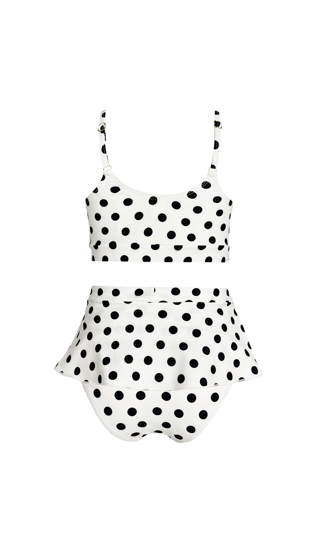 Traje de Baño Bikini Niña Lunares, Colección Limoncello - Bari, los mejores trajes de baño y Bikinis. Diseño y tecnología juntos.