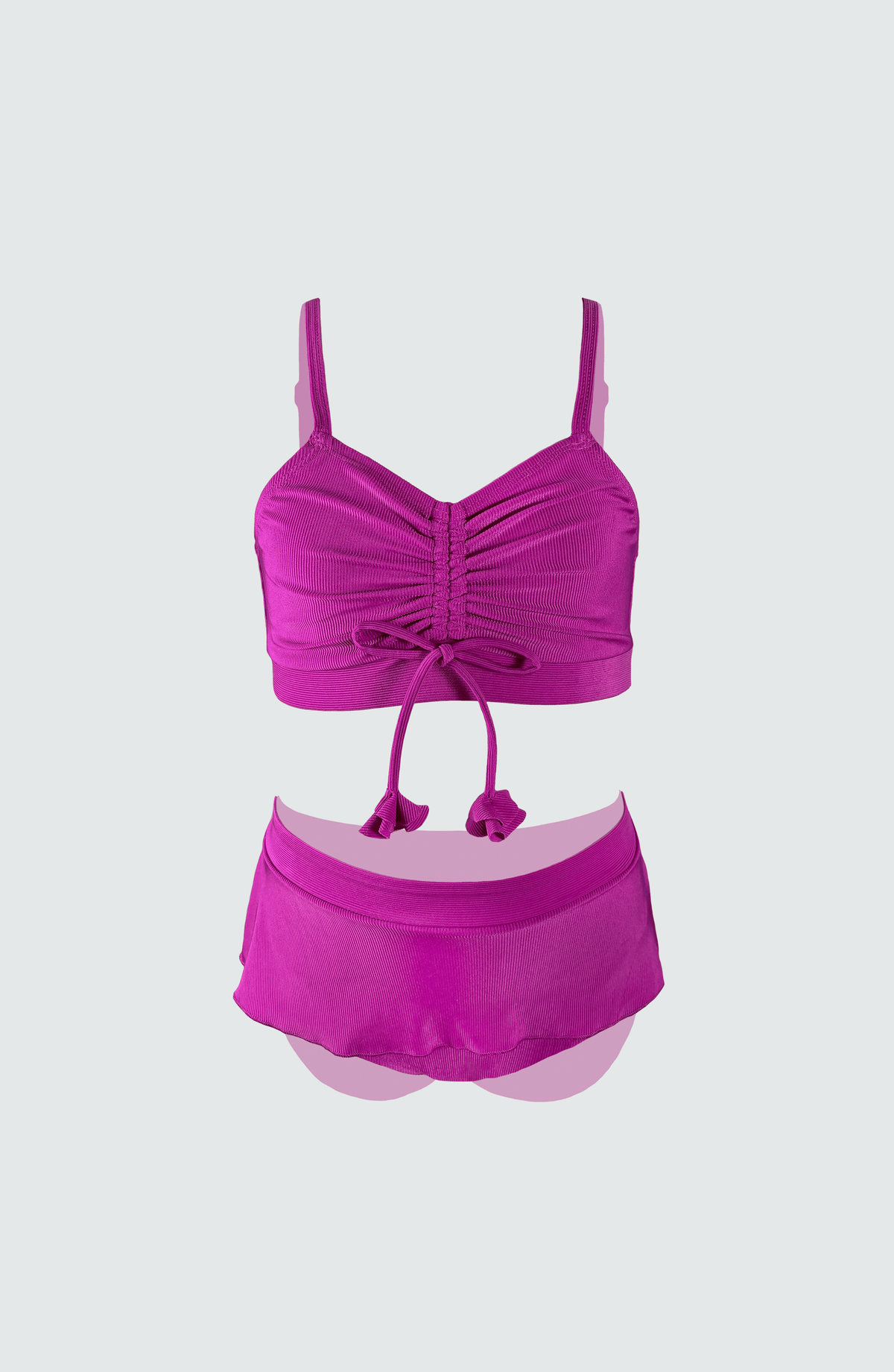 Traje de Baño Bikini para Niña Fucsia, Bari Swimwear - Bari, los mejores trajes de baño y Bikinis. Diseño y tecnología juntos.
