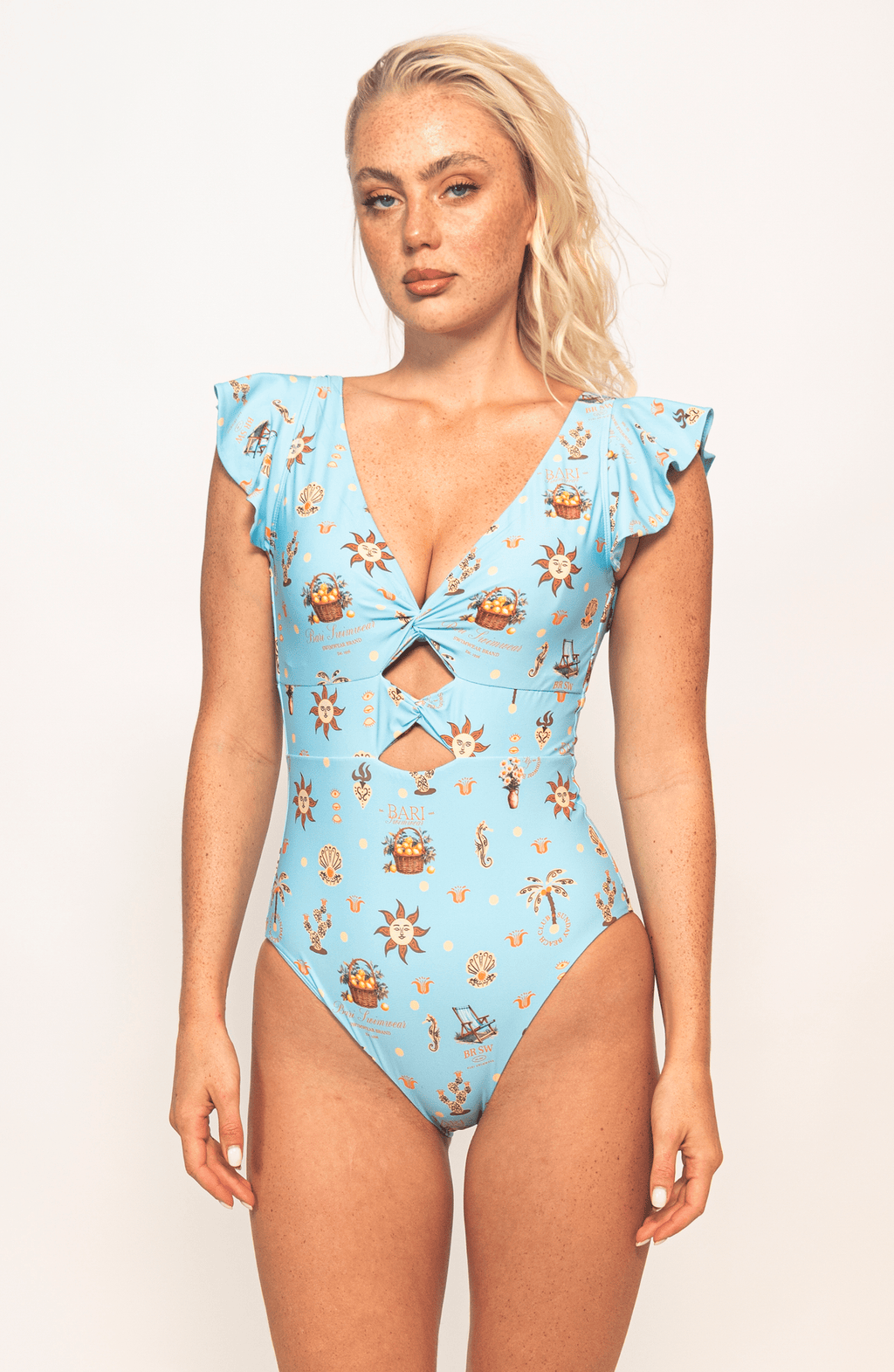 Traje de Baño Completo Campirano , Colección Odisea - Bari, los mejores trajes de baño y Bikinis. Diseño y tecnología juntos.
