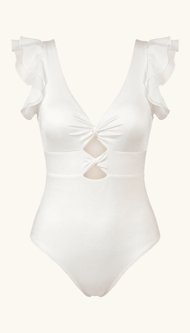 Traje de Baño Completo Cloud Dancer, Colección ODISEA - Bari, los mejores trajes de baño y Bikinis. Diseño y tecnología juntos.