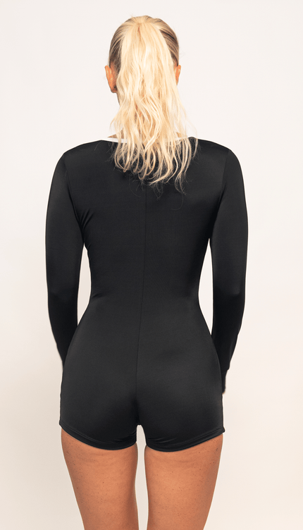 Traje de Baño Completo Midnight Control Abdominal Manga Larga, Colección Alma Frutal - Bari, los mejores trajes de baño y Bikinis. Diseño y tecnología juntos.