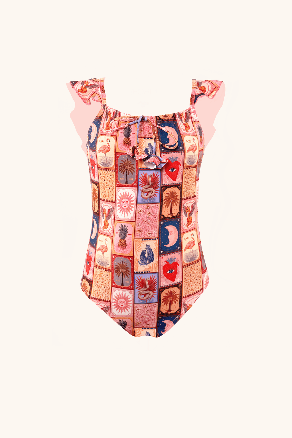 Traje de Baño Completo Niña , Colección Alma Frutal - Bari, los mejores trajes de baño y Bikinis. Diseño y tecnología juntos.