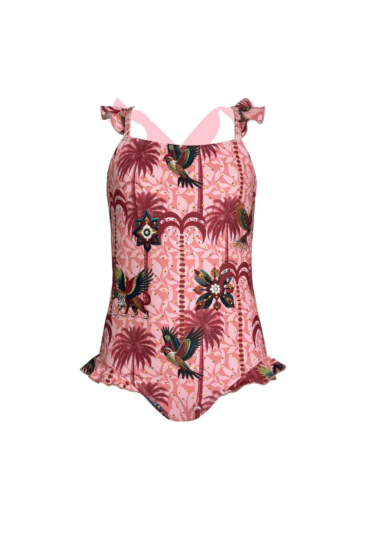 Traje de Baño Completo Niña Spiriti Colorati , Colección Limoncello - Bari, los mejores trajes de baño y Bikinis. Diseño y tecnología juntos.