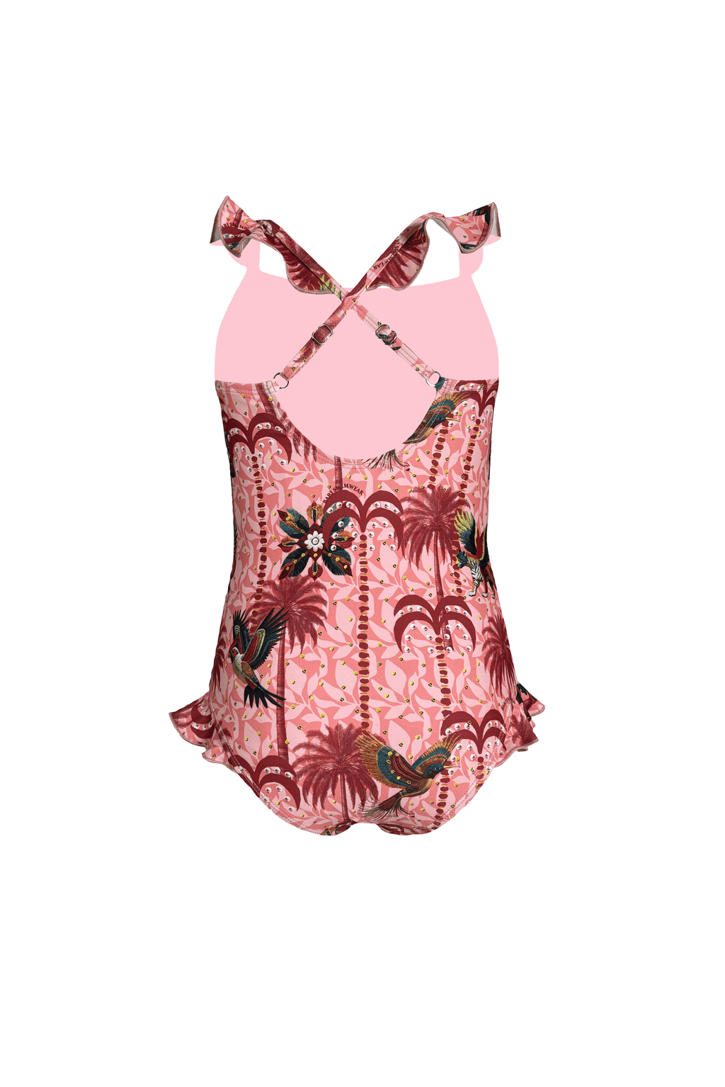 Traje de Baño Completo Niña Spiriti Colorati , Colección Limoncello - Bari, los mejores trajes de baño y Bikinis. Diseño y tecnología juntos.