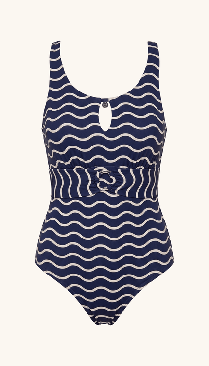 Traje de Baño Completo Olas , Colección ODISEA - Bari, los mejores trajes de baño y Bikinis. Diseño y tecnología juntos.