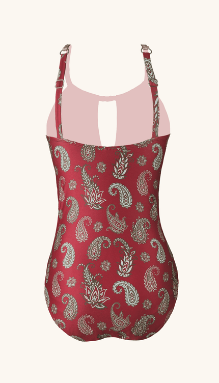 Traje de Baño Completo Paisley, Colección ODISEA - Bari, los mejores trajes de baño y Bikinis. Diseño y tecnología juntos.