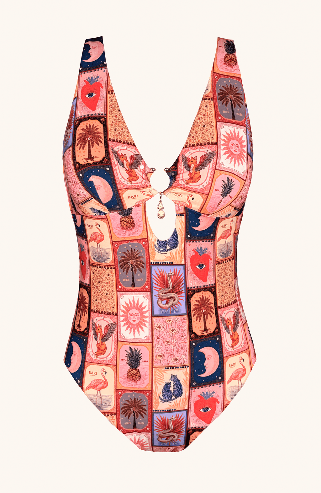 Traje de Baño Completo Tarot, Colección Alma Frutal - Bari, los mejores trajes de baño y Bikinis. Diseño y tecnología juntos.