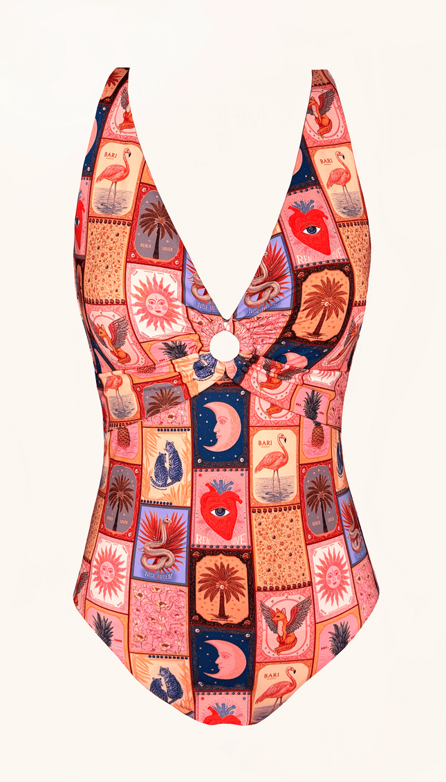 Traje de Baño Completo Tarot, Colección Alma Frutal - Bari, los mejores trajes de baño y Bikinis. Diseño y tecnología juntos.