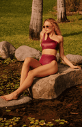Traje de Baño Completo Trikini Spiriti Colorati, Colección Limoncello - Bari, los mejores trajes de baño y Bikinis. Diseño y tecnología juntos.