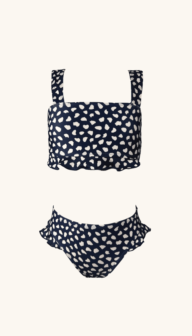 Traje de Baño Niña Bikini Safari, Colección ODISEA - Bari, los mejores trajes de baño y Bikinis. Diseño y tecnología juntos.