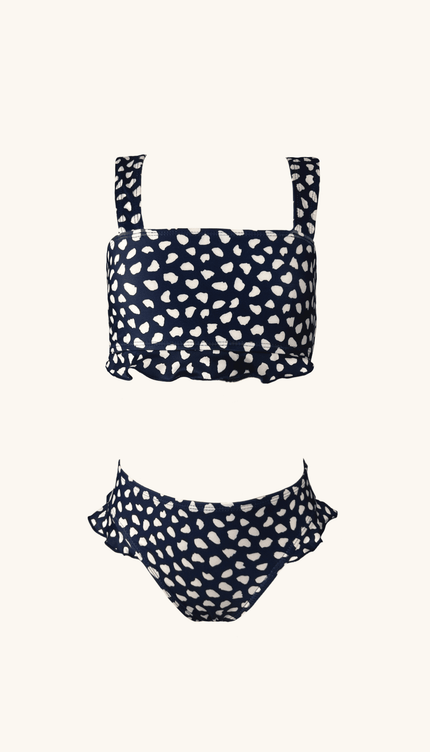 Traje de Baño Niña Bikini Safari, Colección ODISEA - Bari, los mejores trajes de baño y Bikinis. Diseño y tecnología juntos.
