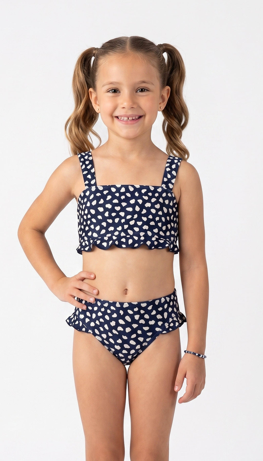 Traje de Baño Niña Bikini Safari, Colección ODISEA - Bari, los mejores trajes de baño y Bikinis. Diseño y tecnología juntos.