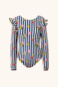 Traje de Baño Niña Completo Manga Larga , Colección Alma Frutal - Bari, los mejores trajes de baño y Bikinis. Diseño y tecnología juntos.