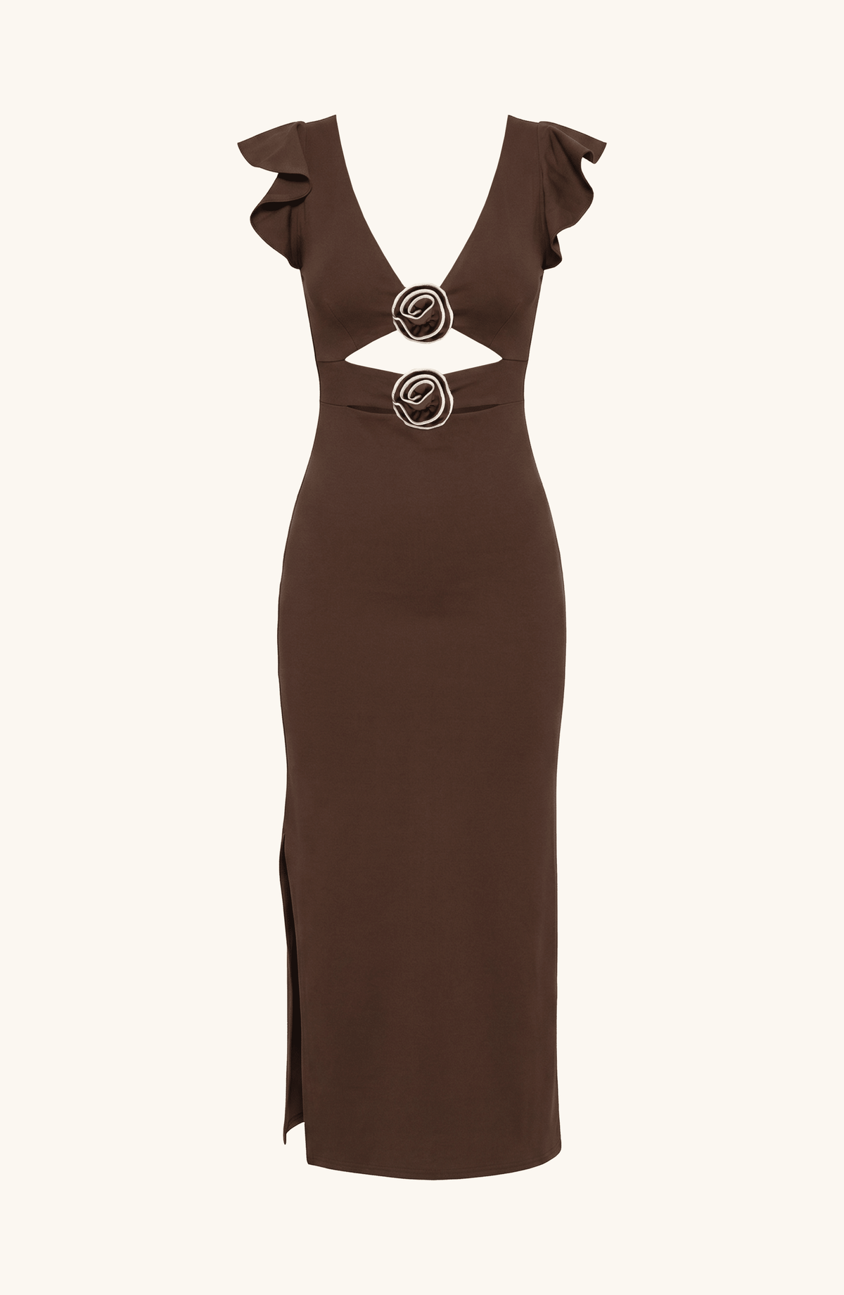 Vestido Café , Colección ODISEA - Bari, los mejores trajes de baño y Bikinis. Diseño y tecnología juntos.