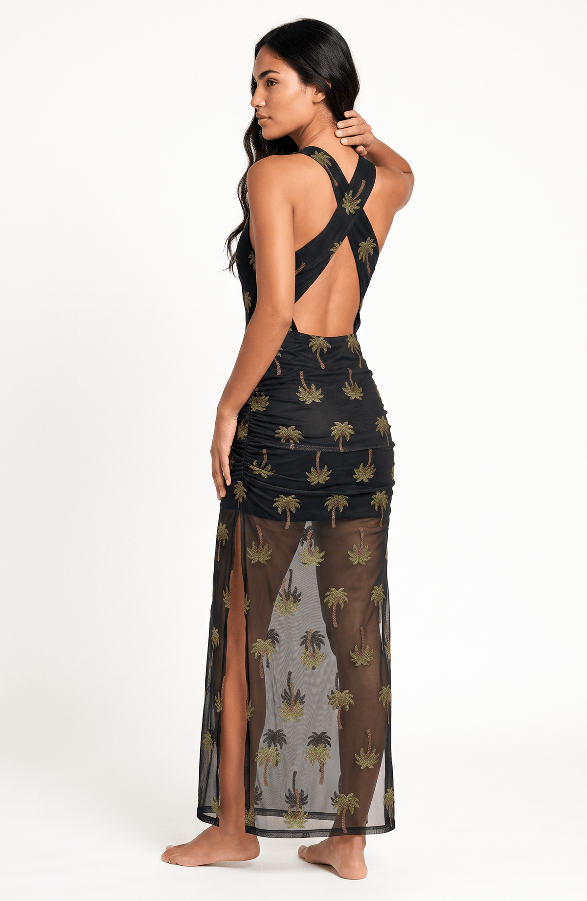 Vestido Maxi, Colección Alquimia - Bari, los mejores trajes de baño y Bikinis. Diseño y tecnología juntos.