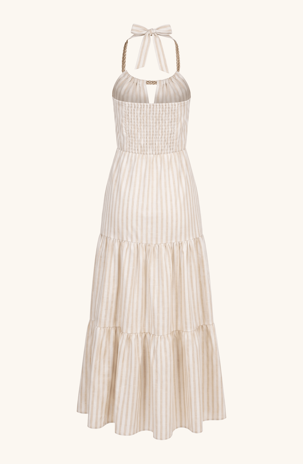 Vestido Maxi Rayas, Colección ODISEA - Bari, los mejores trajes de baño y Bikinis. Diseño y tecnología juntos.