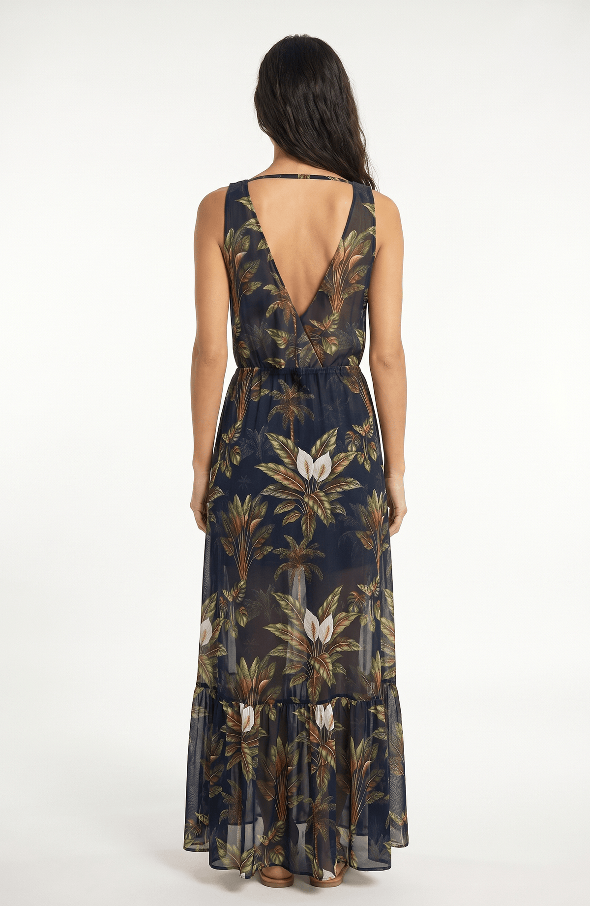 Vestido Maxi Selva, Colección ODISEA - Bari, los mejores trajes de baño y Bikinis. Diseño y tecnología juntos.