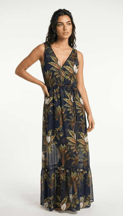 Vestido Maxi Selva, Colección ODISEA - Bari, los mejores trajes de baño y Bikinis. Diseño y tecnología juntos.