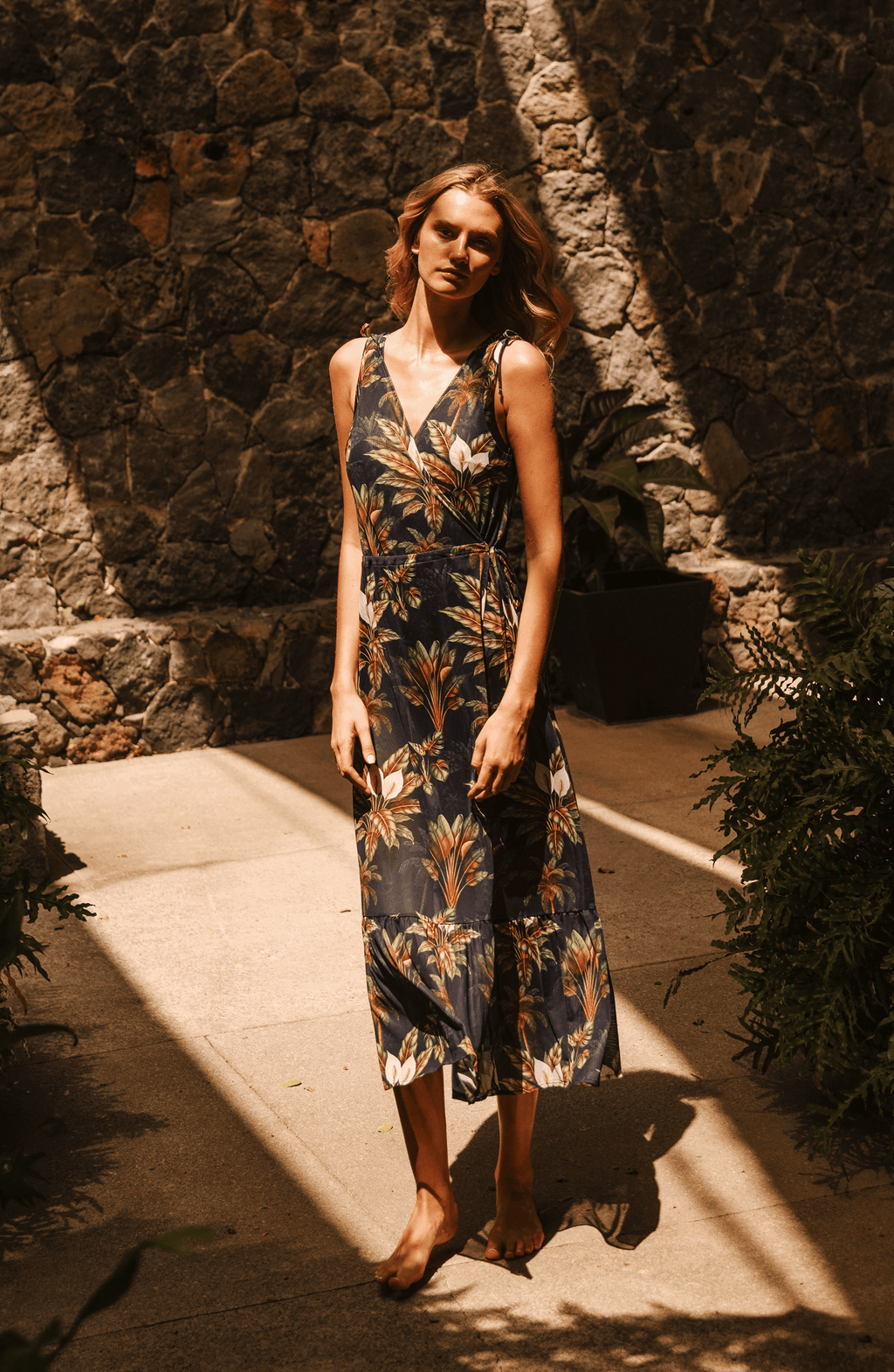 Vestido Maxi Selva, Colección ODISEA - Bari, los mejores trajes de baño y Bikinis. Diseño y tecnología juntos.
