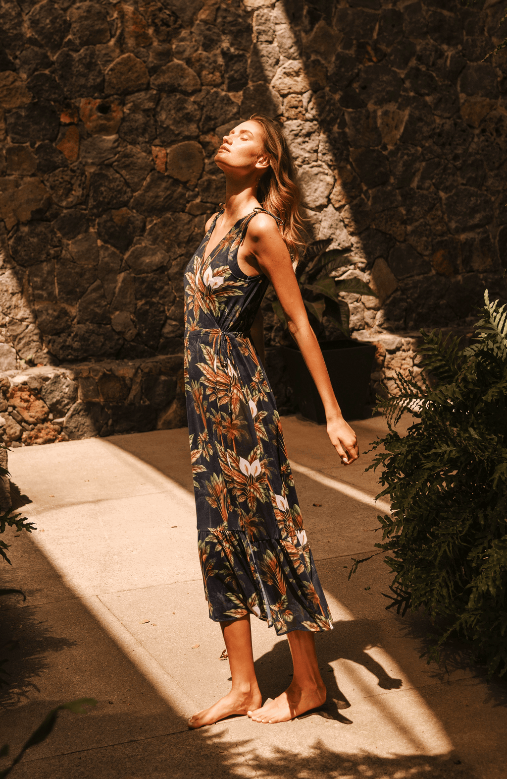 Vestido Maxi Selva, Colección ODISEA - Bari, los mejores trajes de baño y Bikinis. Diseño y tecnología juntos.