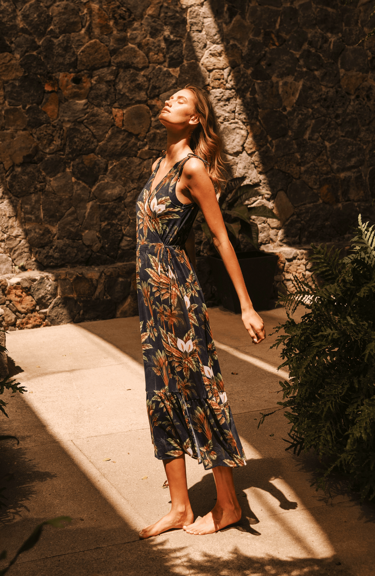 Vestido Maxi Selva, Colección ODISEA - Bari, los mejores trajes de baño y Bikinis. Diseño y tecnología juntos.