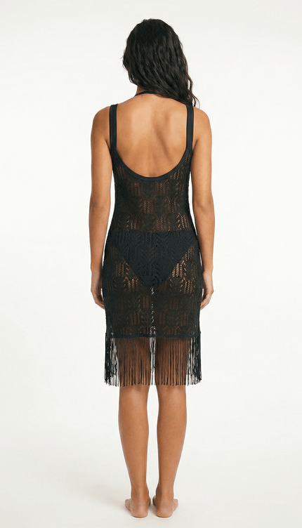 Vestido Red Negro, Colección ODISEA - Bari, los mejores trajes de baño y Bikinis. Diseño y tecnología juntos.