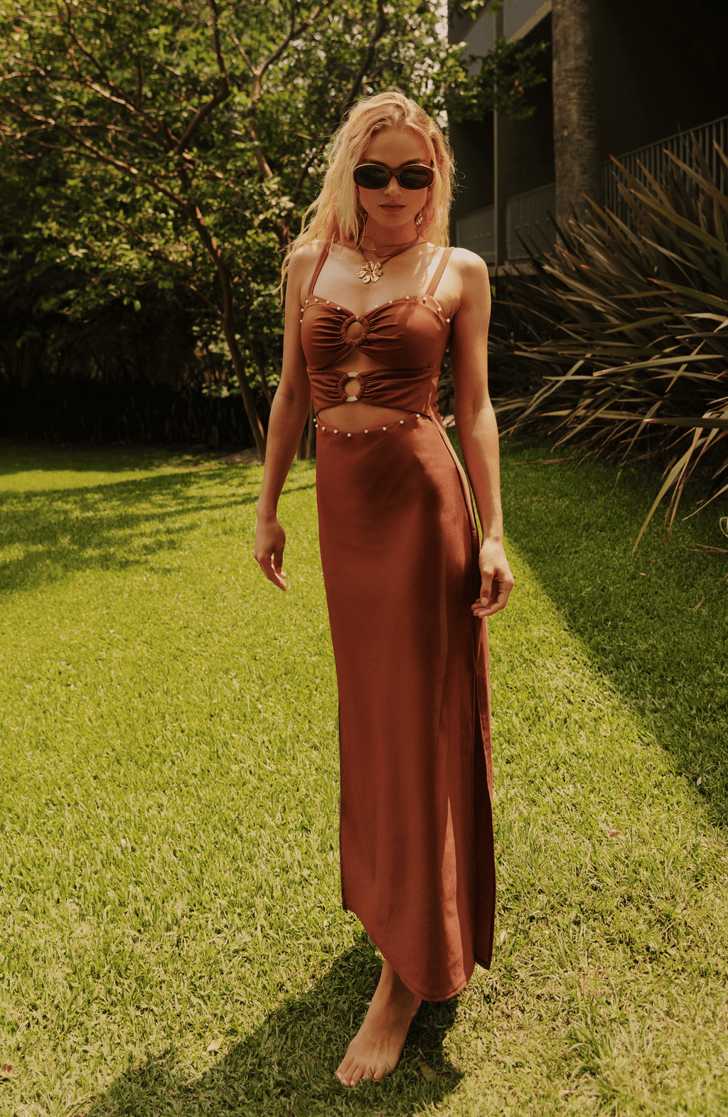 Vestido Toscano con Perlas, Colección Limoncello - Bari, los mejores trajes de baño y Bikinis. Diseño y tecnología juntos.
