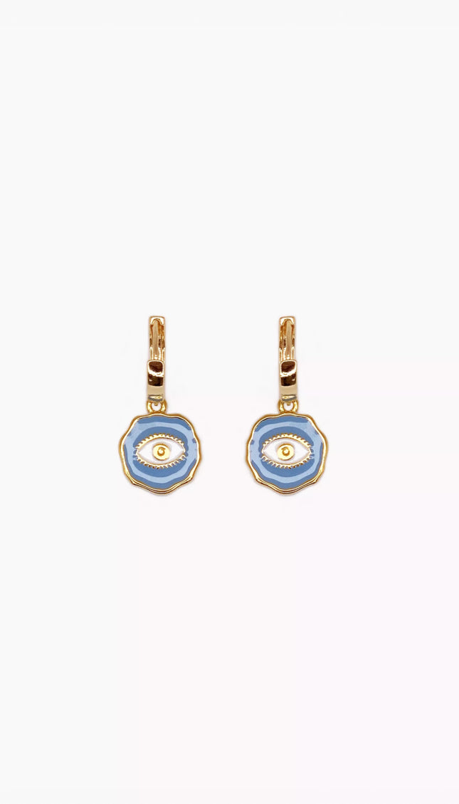 Aretes Ojo Azul - Bari, los mejores trajes de baño en México.