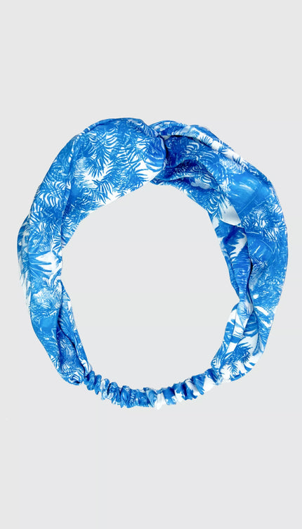 Bandana Palmas Azules Vibra Bonita - Bari, los mejores trajes de baño en México.