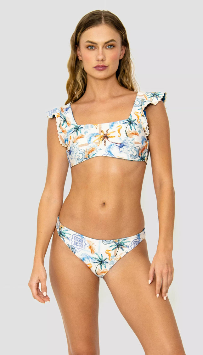 Bikini Reversible Aldea Caribeña Alma Viajera - Bari, los mejores trajes de baño y Bikinis. Diseño y tecnología juntos.