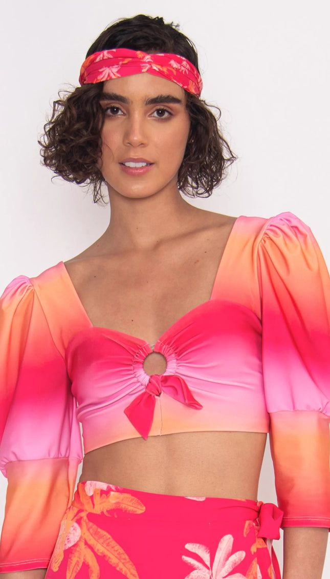 Blusa Sunset Vibra Bonita - Bari, los mejores trajes de baño y Bikinis. Diseño y tecnología juntos.