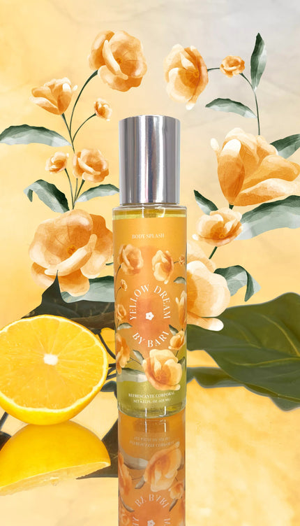 Body Splash Yellow Dream Glitter - Bari, los mejores trajes de baño en México.