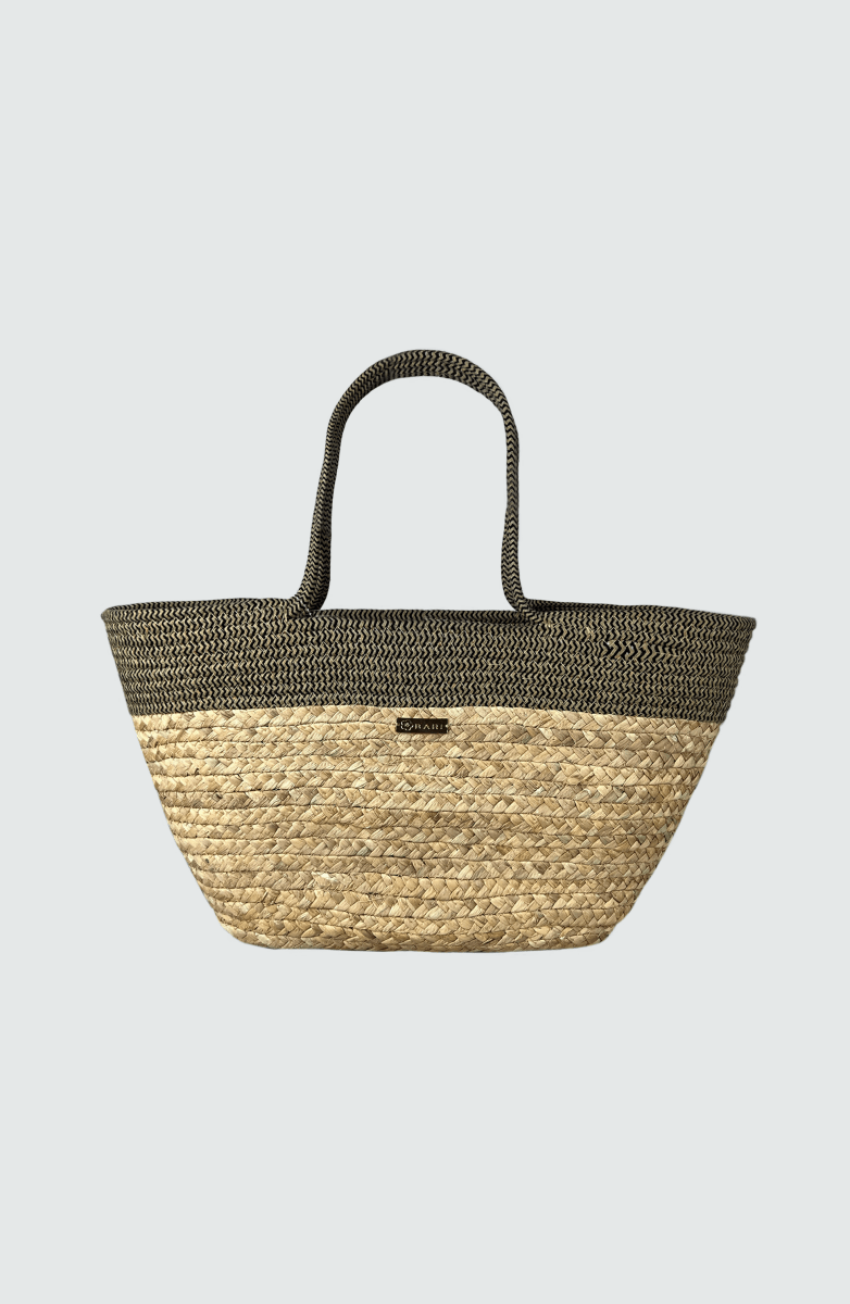 Cesta sales mimbre playa