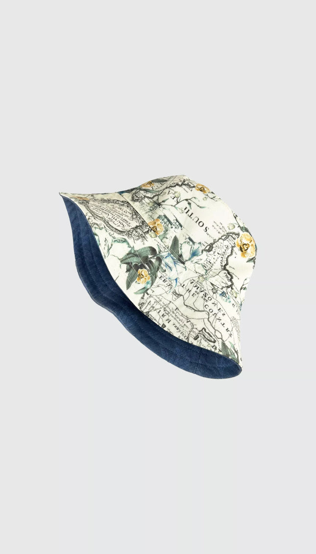Bucket Hat Alma Viajera Reversible - Bari, los mejores trajes de baño en México.