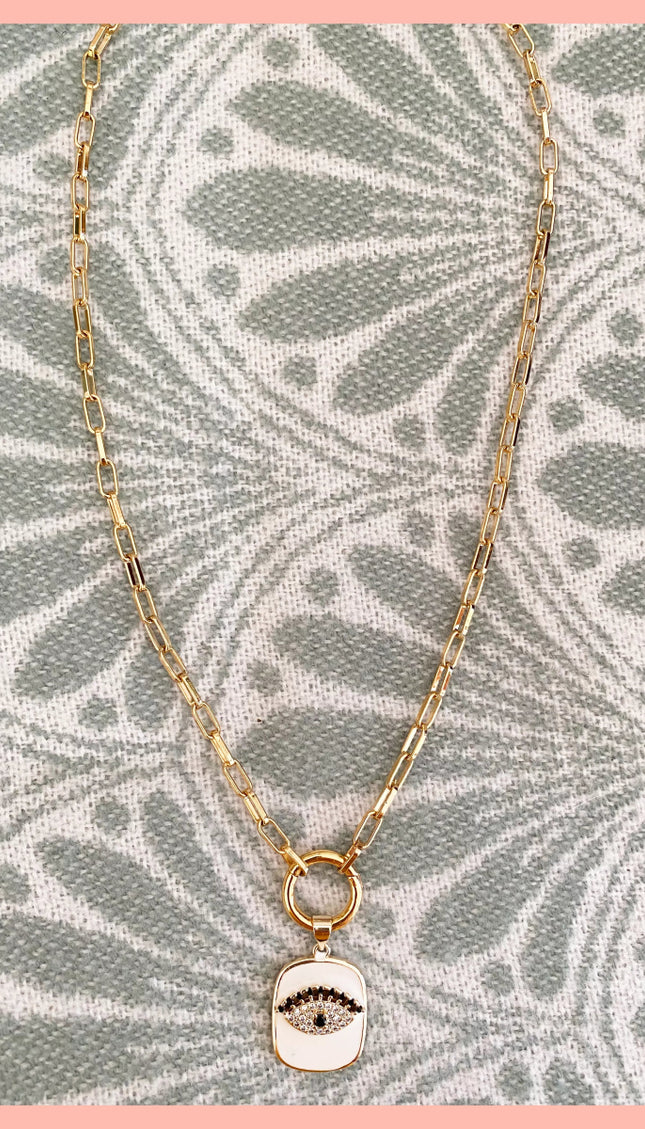 Collar Ojo Turco - Bari, los mejores trajes de baño en México.