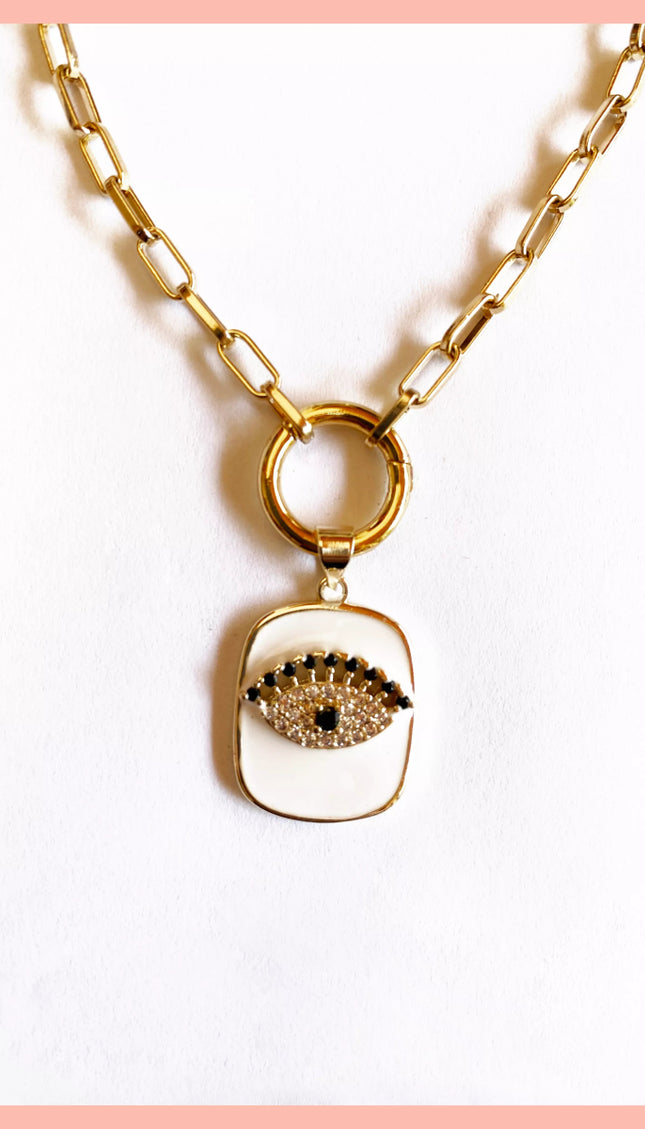 Collar Ojo Turco - Bari, los mejores trajes de baño en México.