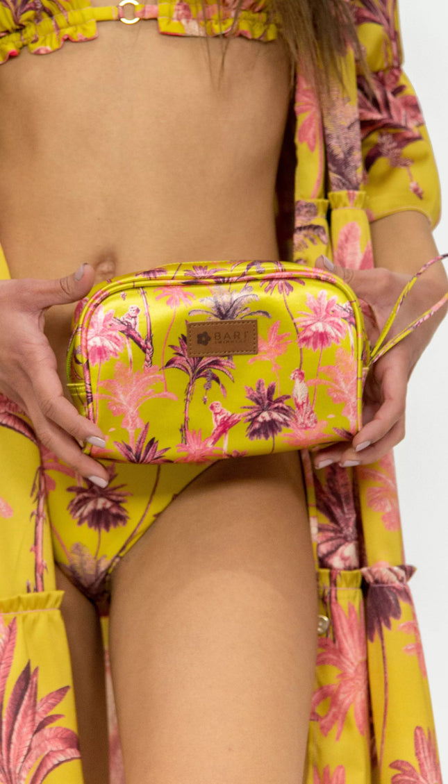 Cosmetiquera Palmas Bailando Entre Palmas - Bari, los mejores trajes de baño en México.