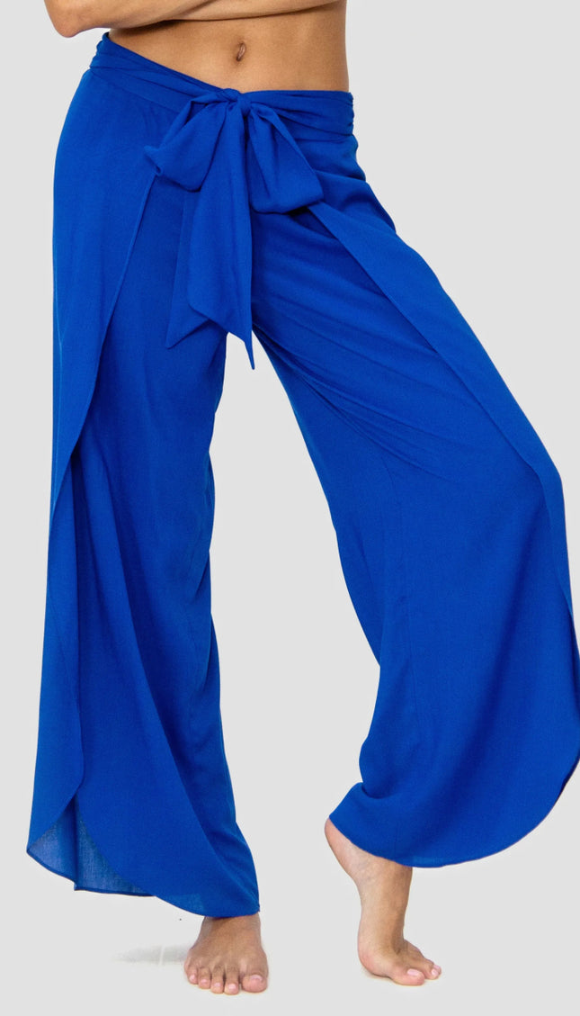 Pantalón Azul Alma Viajera - Bari, los mejores trajes de baño y Bikinis. Diseño y tecnología juntos.