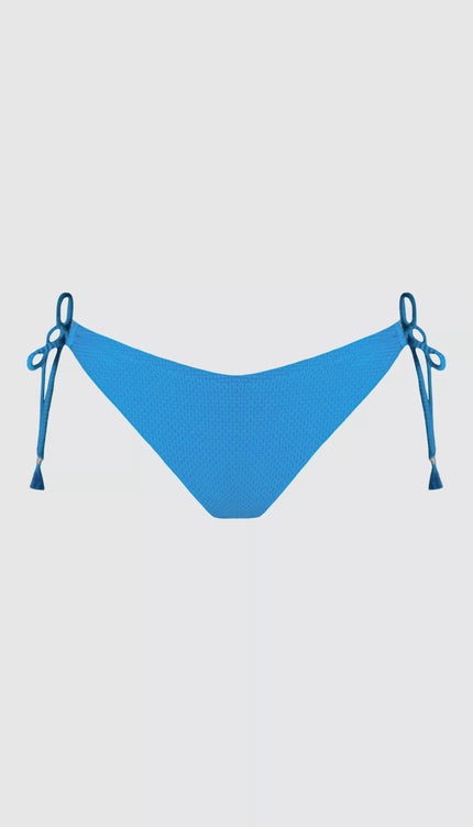 Panty Chica Amarres Bikini Azul Bailando Entre Palmas - Bari, los mejores trajes de baño en México.