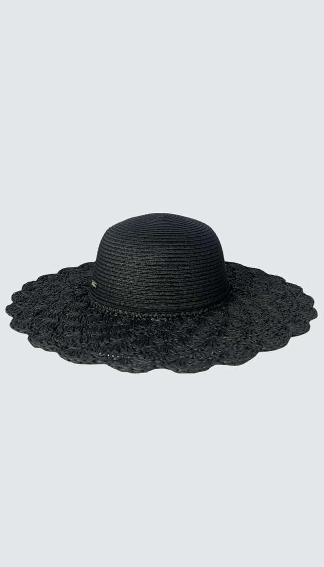 Sombrero Negro Textura - Bari, los mejores trajes de baño y Bikinis. Diseño y tecnología juntos.