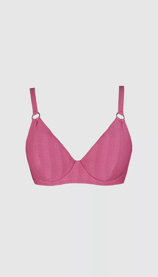 Top Bikini Mauve ESSENTIALS Bailando Entre Palmas - Bari, los mejores trajes de baño en México.