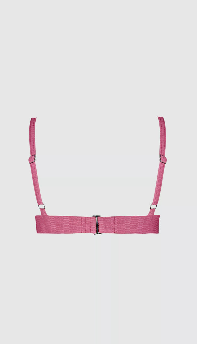 Top Bikini Mauve ESSENTIALS Bailando Entre Palmas - Bari, los mejores trajes de baño en México.