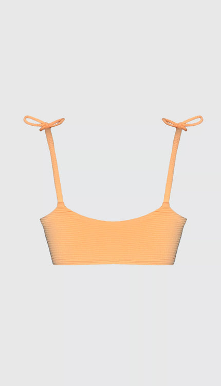 Top Bikini Naranja Vibra Bonita - Bari, los mejores trajes de baño y Bikinis. Diseño y tecnología juntos.
