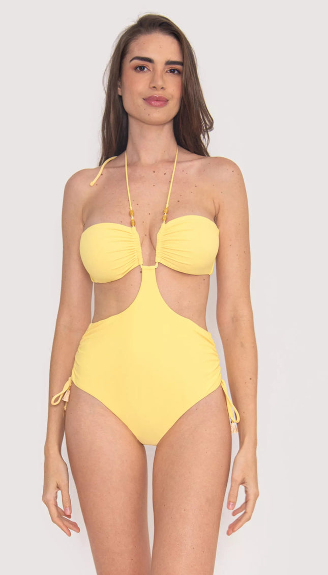 Trikini Amarillo Vibra Bonita - Bari, los mejores trajes de baño y Bikinis. Diseño y tecnología juntos.