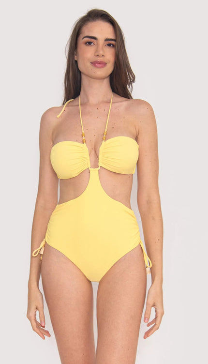 Trikini Amarillo Vibra Bonita - Bari, los mejores trajes de baño y Bikinis. Diseño y tecnología juntos.